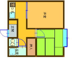 物件No. 1004-102 の間取り図