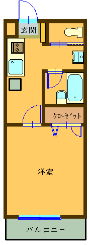 物件No. 626 の間取り図