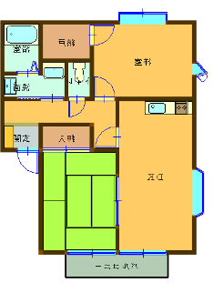 物件No. 630 の間取り図