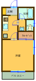 物件No. 1008 の間取り図